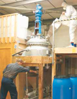 Phase change material production